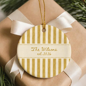 Ceramic Christmas Ornament, Newlyweds Gift Friends, Personalized Couple Gift for New Couples, Wedding Gift, First Christmas Married 708fb3eb-f0f2-4444-b7f1-e53badd1390d-3.jpg