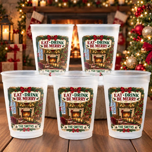 Custom Party Cups - Personalized Christmas Birthday Gifts For Mom, Dad, Brother, Sister - Warm Wishes And Happy Times 70a49244-3c1e-46ca-a9a5-6eefa4049c13-1.jpeg