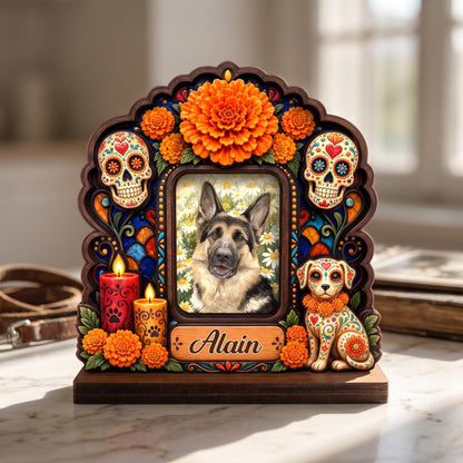 Personalized Dog Ofrenda Frame, Pet Memorial Día de Muertos Keepsake, Custom Dog Photo Nicho Altar Shrine, Day Of The Dead Gift 70ab86df-06c9-4143-8285-3741af584808-2.jpg