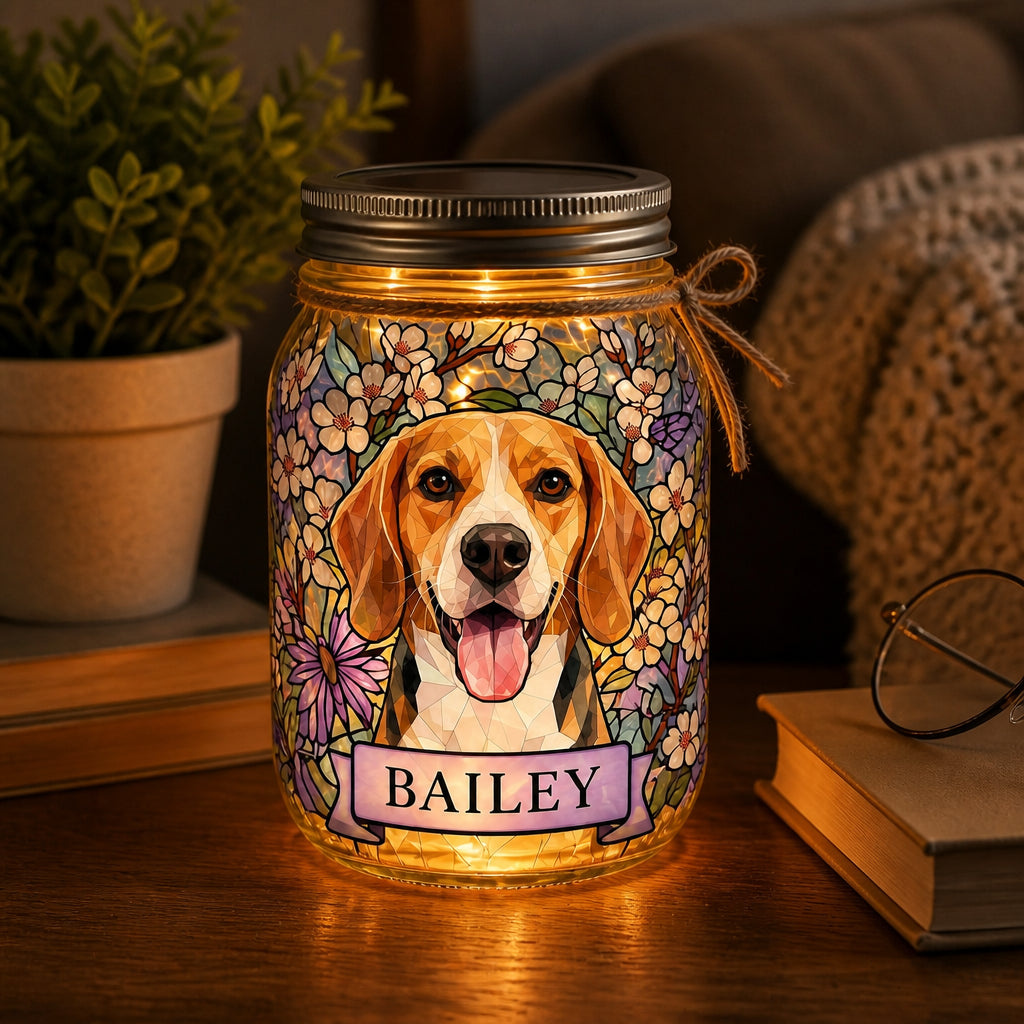 Custom Pet Stained-Glass Mason Jar Light with Name - Personalized Mason Jar Light 70b5be56-632e-42a5-aea6-e6daee2c134d.jpg