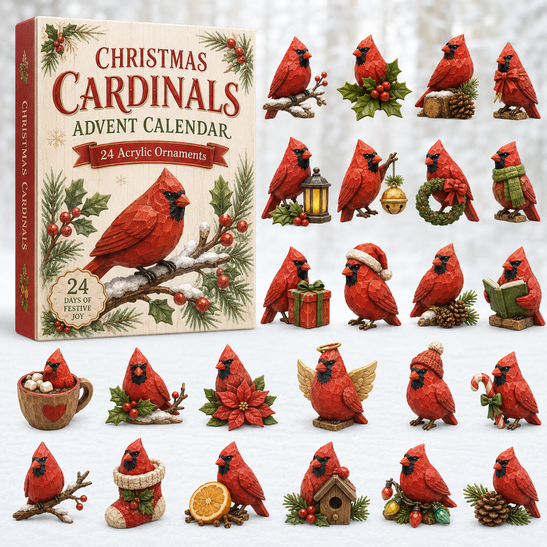 Christmas Holy Cardinals Advent Calendar 2026 - 24-Day Festive Countdown, Acrylic Charms Blind Box - Gift For Family Members, Cardinal Lovers 70bc44cb-728c-49a8-9c85-7d3c695a7018-cardinal.jpg