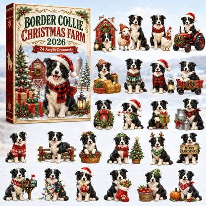 Border Collie Christmas Farm Advent Calendar 2026 - 24-Day Festive Countdown, Acrylic Charms Blind Box - Gift For Border Collie Lovers 70c853f0-3718-4ebb-aabb-b4f35b4ebea4-border-collie.jpg