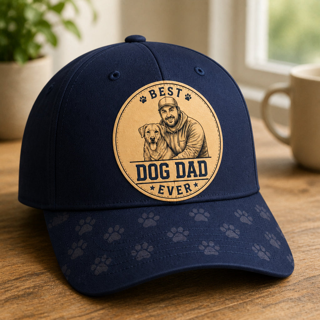 Best Dog Dad Ever — Custom Photo Sketch Cap - Personalized Printed Cap 70cbbd94-0a33-42fe-ad5a-2c77dae2ebd1.jpg