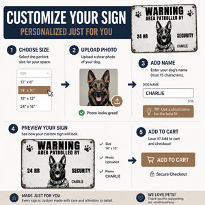 Custom Photo Dog Security Metal Sign - Personalized Metal Sign 70d25df7-9218-4c6c-a4ed-ce40cf3dbf3a.jpg