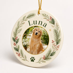 Custom Pet Photo + Name Wreath Ornament - Personalized Ornament 70e6b911-f10d-4e72-badc-48be30548cc2.jpg