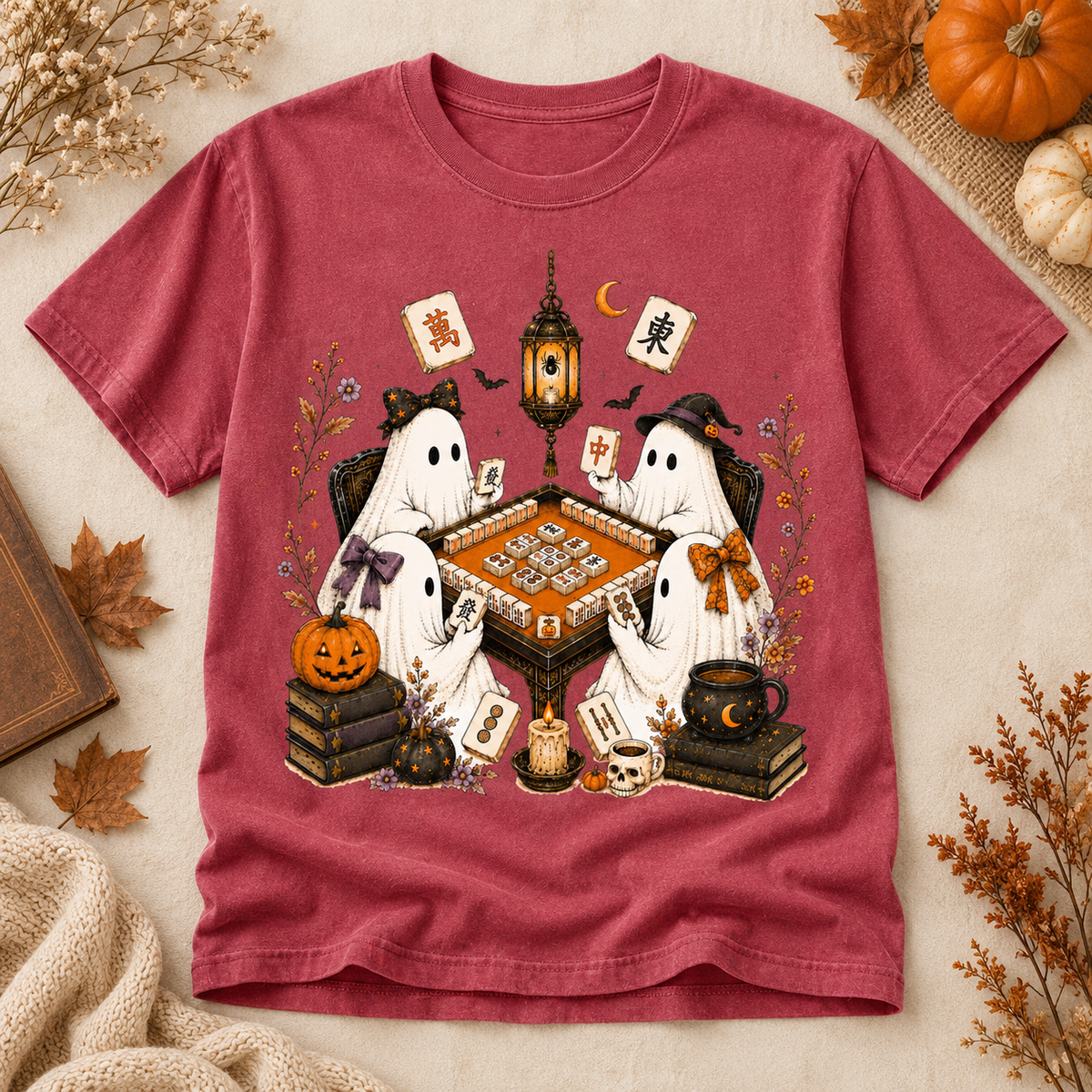 Halloween Mahjong Shirt, Ghost Mahjong Shirt, Mahjong Lover Shirt, Mahjong Lover Gift, Funny Mahjong Lover Shirt, Mahj Shirt 711e4e09-fe00-4c9a-aa80-516271fd7837-68b33086-3024-4875-b1e7-9db778f2a5ec.png