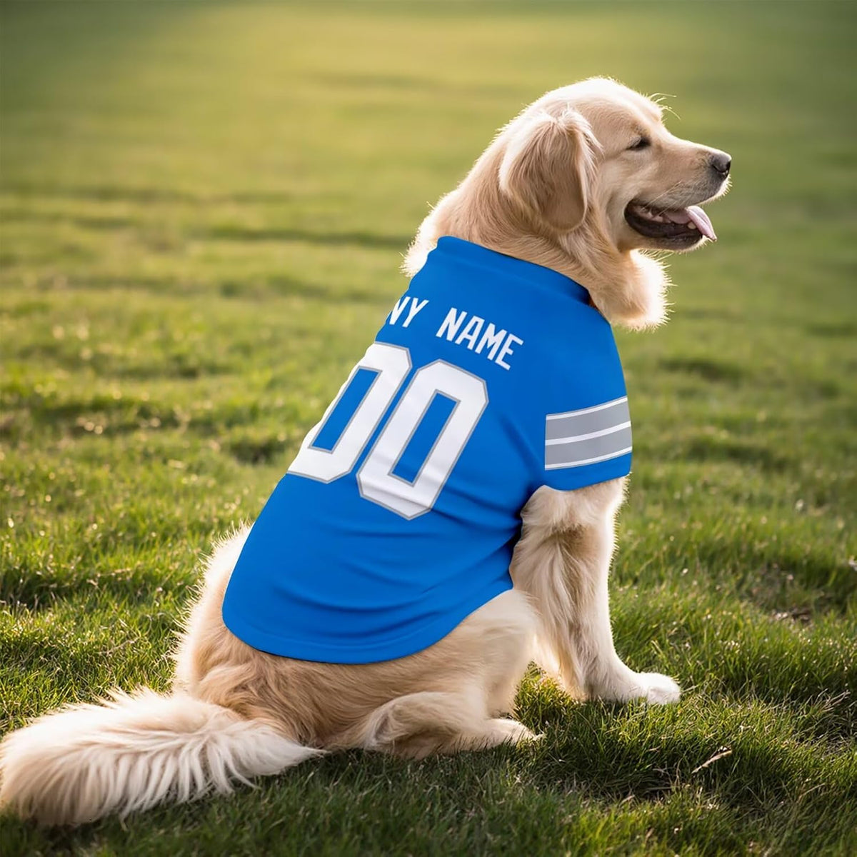 Dog T-Shirt Jersey Style Pet Clothes Custom Name and Number Gifts Custom Dog Shirt Gift For Dog