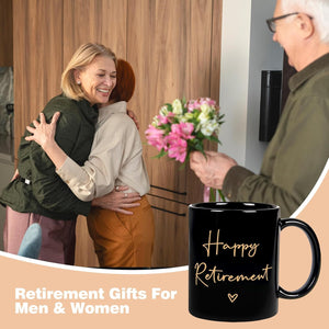 Retirement Gifts for Men Women 2025, Retirement Mug, Funny Retired Gifts for Men Women, Dad, Coworkers, Friend, Teacher, Brother, Boss, Not My Problem Anymore Cup Black