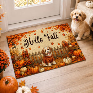 Vintage Dog Cat Hello Fall Photo Upload - Personalized Garden Flag - Fall Season Gift For Dog Mom, Cat Mom 712f5776-dc1d-4096-ad78-bd67f50c4a64-5.jpg