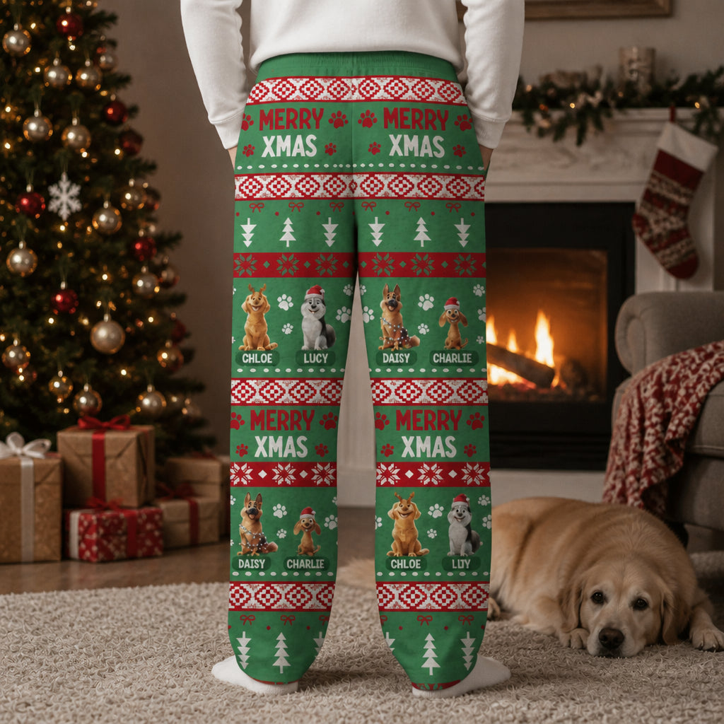 Merry XMAS Custom Dog Portrait Sweatpants - Personalized Sweatpants 712fda25-726a-4966-a2e8-54369b096809.jpg