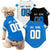 Dog T-Shirt Jersey Style Pet Clothes Custom Name and Number Gifts Custom Dog Shirt Gift For Dog