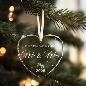 Wedding Gifts for Couples 2025, Mr and Mrs Gifts for Bride Newly Wed GIF ts for Her Just Married Ornaments 2025 Just Married Decorations Bridal Shower Ornaments