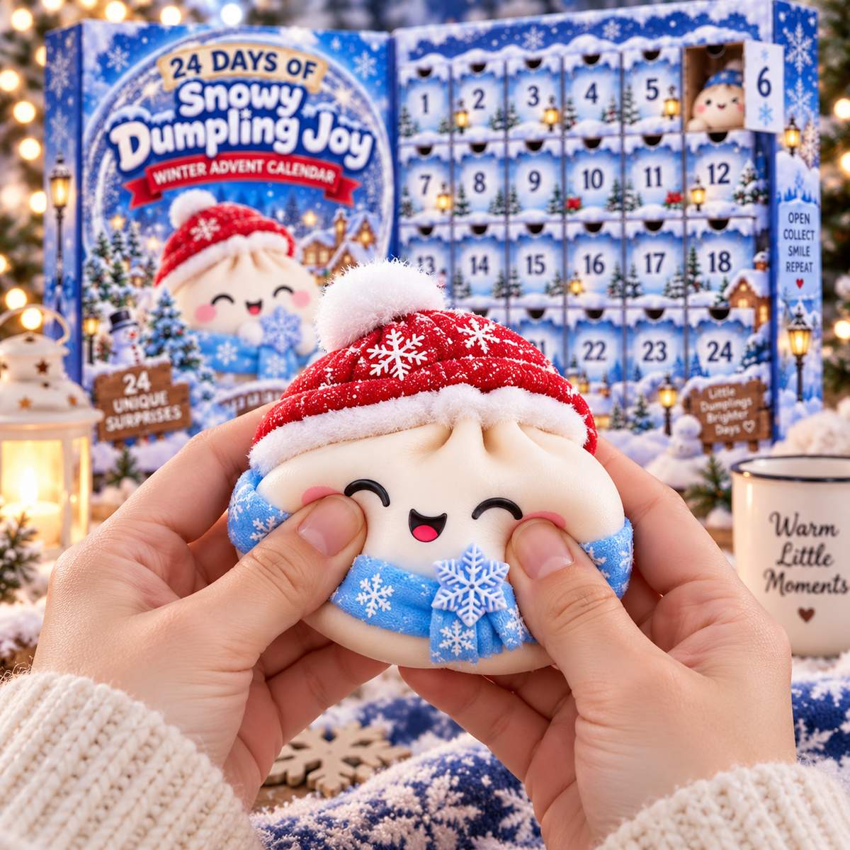Snowy Dumpling Advent Calendar 2026, 24 Days Squishy Christmas Countdown, Winter Kawaii Surprise Toys, Cute Holiday Gift for Kids 7143b788-929a-4258-81ca-d9ab5f423f81-006d3dca-36ef-49dc-9dae-4889bf6f464b.png