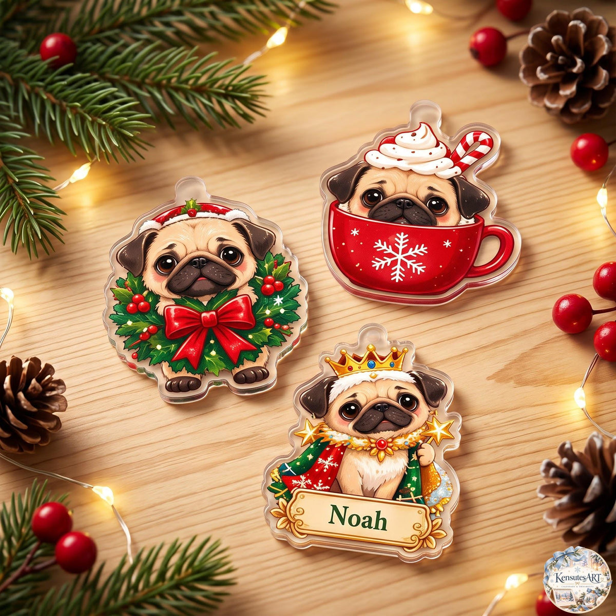 Pug Holiday Advent Calendar 2026 | 24 Day Christmas Countdown with Personalized 2D Name Charm 7167faa8-6862-411d-b387-829cdefba210-il_fullxfull.8643668577_7mmk.jpg