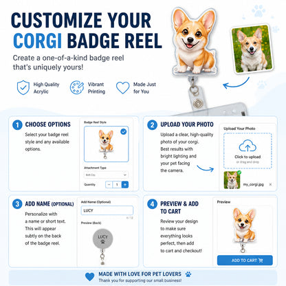 Custom Pet Photo to Chibi Badge Reel - Personalized Custom Shape Badge Reel 716fd0dd-627a-4180-bd68-cd0d0dc1d88a.jpg