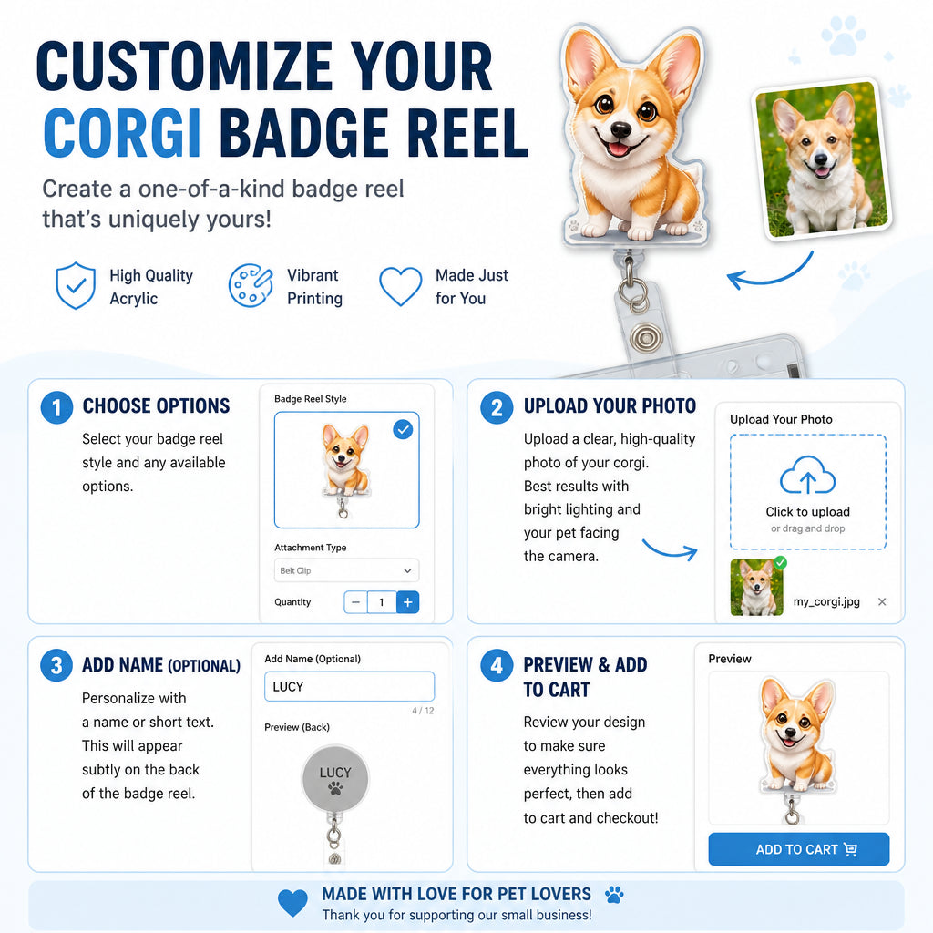 Custom Pet Photo to Chibi Badge Reel - Personalized Custom Shape Badge Reel 716fd0dd-627a-4180-bd68-cd0d0dc1d88a.jpg