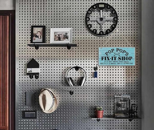 Papa's Fix-It Shop If It Ain't Broke, Don't Fix It. But If It Is Broke, Take It To PAPA! Decor Sign, Printed Wood Plaque Sign, Hanging Wood Sign Home Decor, Gift for Grandpa