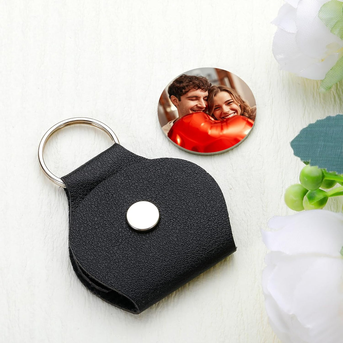 Custom Photo/Logo/Text Challenge Coin-Personalized Pocket Hug Token Gifts for Women Men,Memorial Graduation Anniversary Wedding Valentine's Appreciation Coin Bulk for Friends Coworkers Him Her