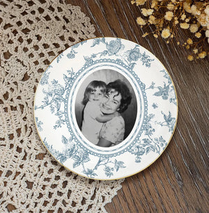 Mother of the Bride Gift, Toile De Jouy Trinket Tray, Custom Mother Photo Ring Dish, Mother of the Bride Wedding Day Gift from Daughter 7180bb52-c43a-4e78-8186-059dbf367e1e-GFGFG-5-.webp