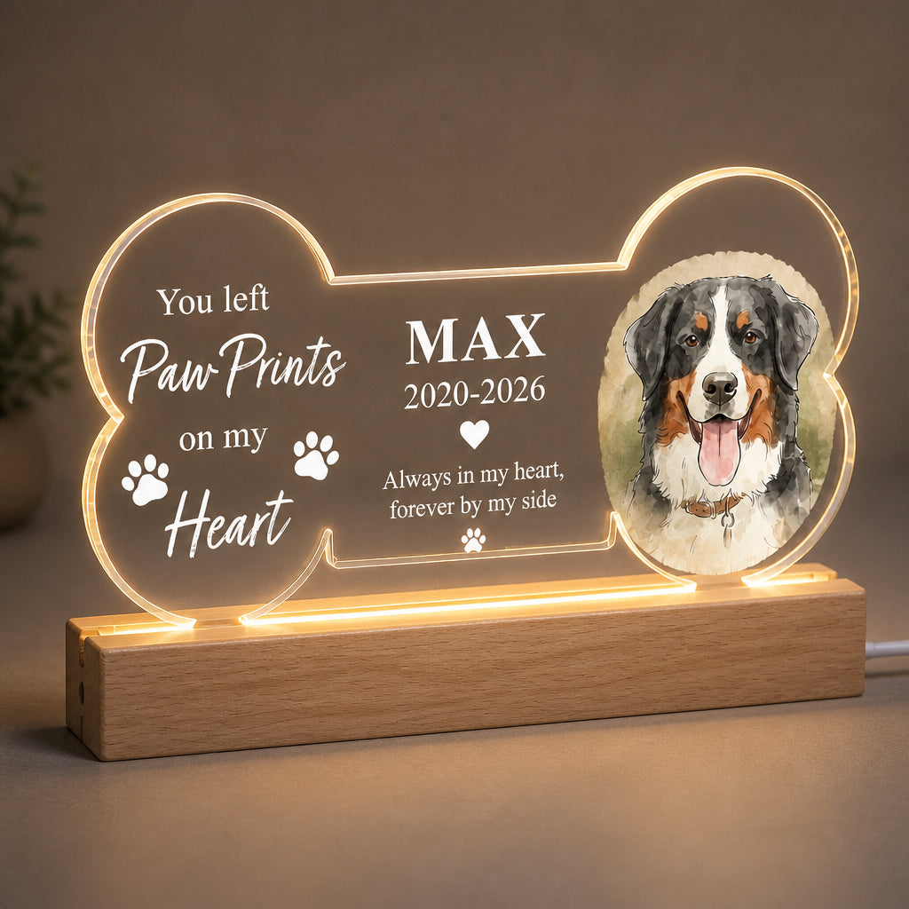 Custom Pet Memorial Bone Night Light – Paw Prints on My Heart - Personalized Acrylic Night Light 718f6efa-22d8-41ce-8291-febc476098ee.jpg