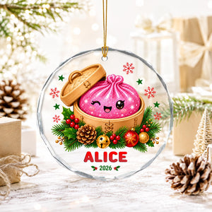 Personalized Glitter Dumpling Ornament, Custom Name Glass Christmas Ornament, Cute Squishy Dumpling Gift for Kids, Holiday Decor 2026 719a3597-c40c-4d95-9305-87734aeff2ea-4.jpg