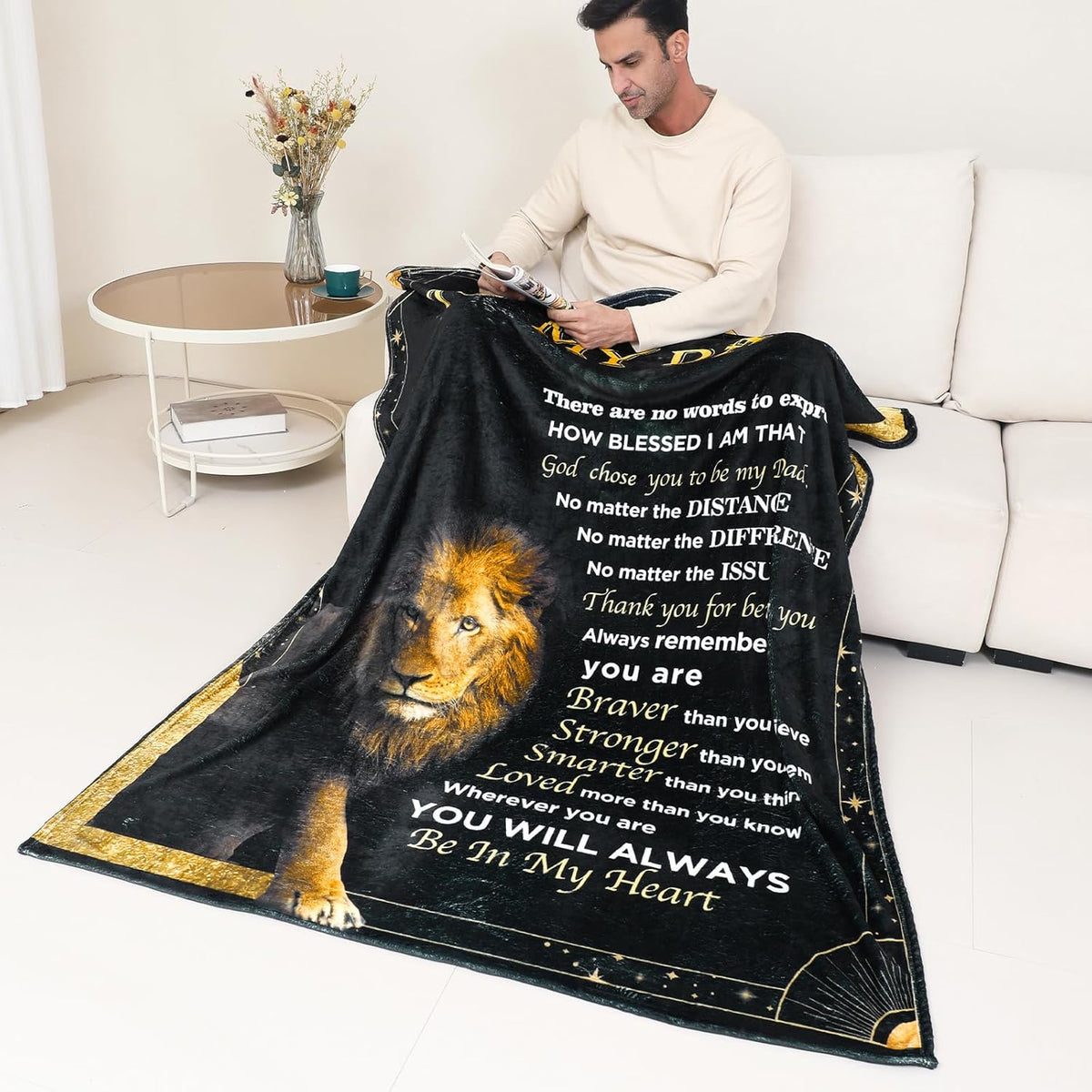 Best Dads Birthday Gifts for Dad from Daughter Ideas,Presents for Dad Gifts for Papa Gifts for Dads,Cool Father Gifts for Dads Birthday from Son to Dad Blanket from Daughter