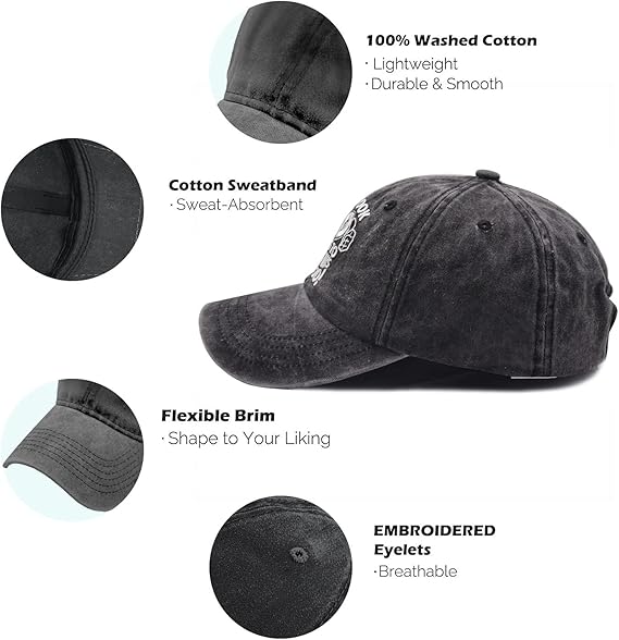 Customized 50th Birthday Gifts Baseball Cap, It Took 50 Year to Look This Good Embroidery Hat for Women Men