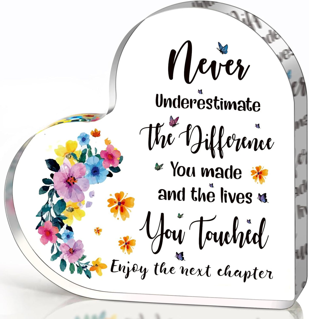 Retirement Gift for Women Coworker Leaving Gift Thank You Gifts for Friends Boss Leader Manager Supervisor Mom Grandma Employee Teacher Appreciation Gift Retired Decorative Signs Plaques