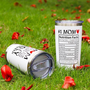 Mom Gifts Stainless Tumbler, Valentine's Day Gifts for Moms from Daughter Son Husband - Best Mom Ever Gifts, Birthday Gifts for Mom Grandma