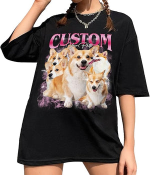 Custom Bootleg Rap Tee, Custom Dog Bootleg Shirt, Custom Dog Shirt, Personalized Dog Bootleg Shirt, Custom Dog's Version, Dog Shirt