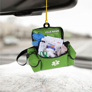 Personalized EMS EMT Paramedic Christmas Acrylic 2D Shape Flat Ornament 2025, Custom EMS, EMT Uniforms Ornament, Medical Christmas Ornaments, EMS Star of Life EMT Paramedic Ornaments