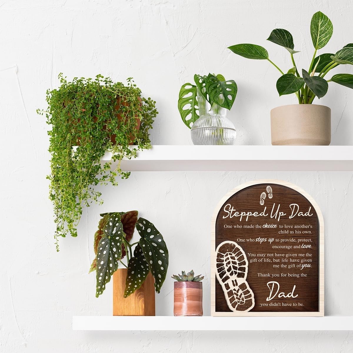 Stepped Up Dad Definition Wood Sign, Step Dad Sign, Stepdad Definition Wooden Plaque, Stepped Up Dad Gifts, Gifts For Step Dad, Father's Day Gift Step Dad, Step Up Dad Father's Day Gift, Stepdad Gifts