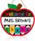 Welcome Sign for Classroom Door Decorations, Personalized Apple-shape Teacher Door Sign, Back to School Welcome to Our Classroom Sign, Teacher Name Sign for Classroom Door Teacher Supplies
