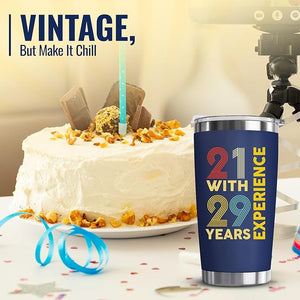 50th Birthday Gifts for Him, Her - 1975 50th Birthday Decorations, Cool 50 Year Old Gifts for Men, Women, Dad, Husband, Mom, Wife