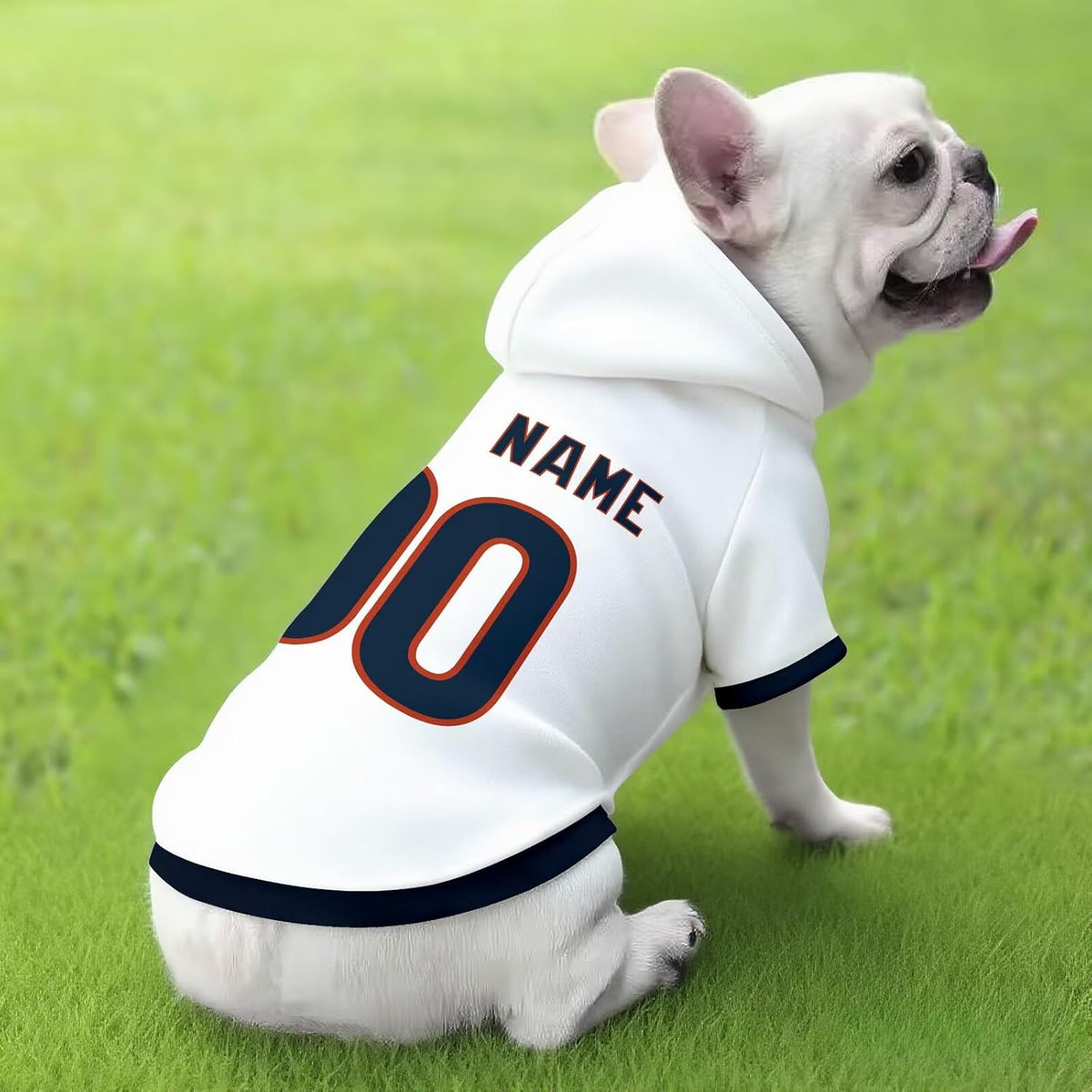 Chicago Dog Hoodie T-Shirt Pet Clothes Jersey Custom Name and Number Gifts