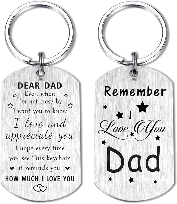 Remember I Love You Dad Gifts, Meaningful Dad Fathers Day Birthday Gift Ideas, Daddy Present from Daughter Son