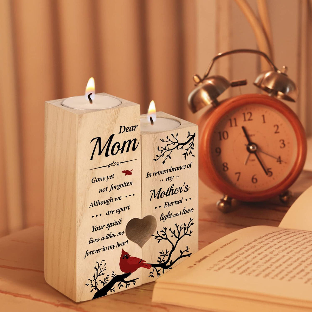 Memorial Gifts - Memorial Candle Gifts for Loss of Mother - Sympathy Gifts for Loss of Mom, Bereavement Gifts for Loss of Mother