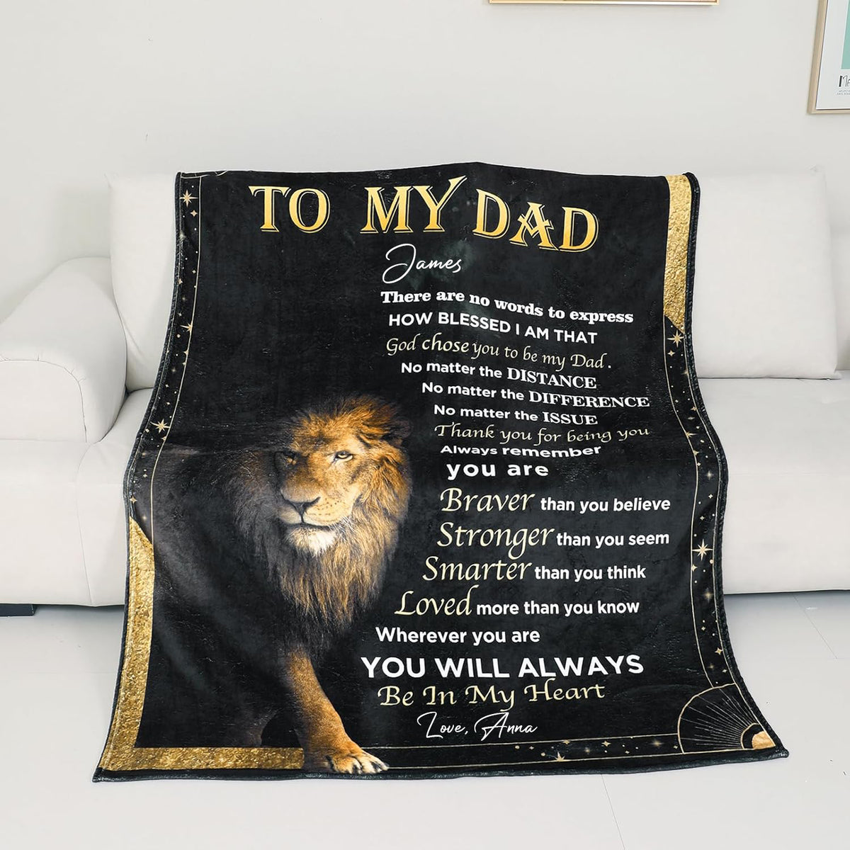 Best Dads Birthday Gifts for Dad from Daughter Ideas,Presents for Dad Gifts for Papa Gifts for Dads,Cool Father Gifts for Dads Birthday from Son to Dad Blanket from Daughter