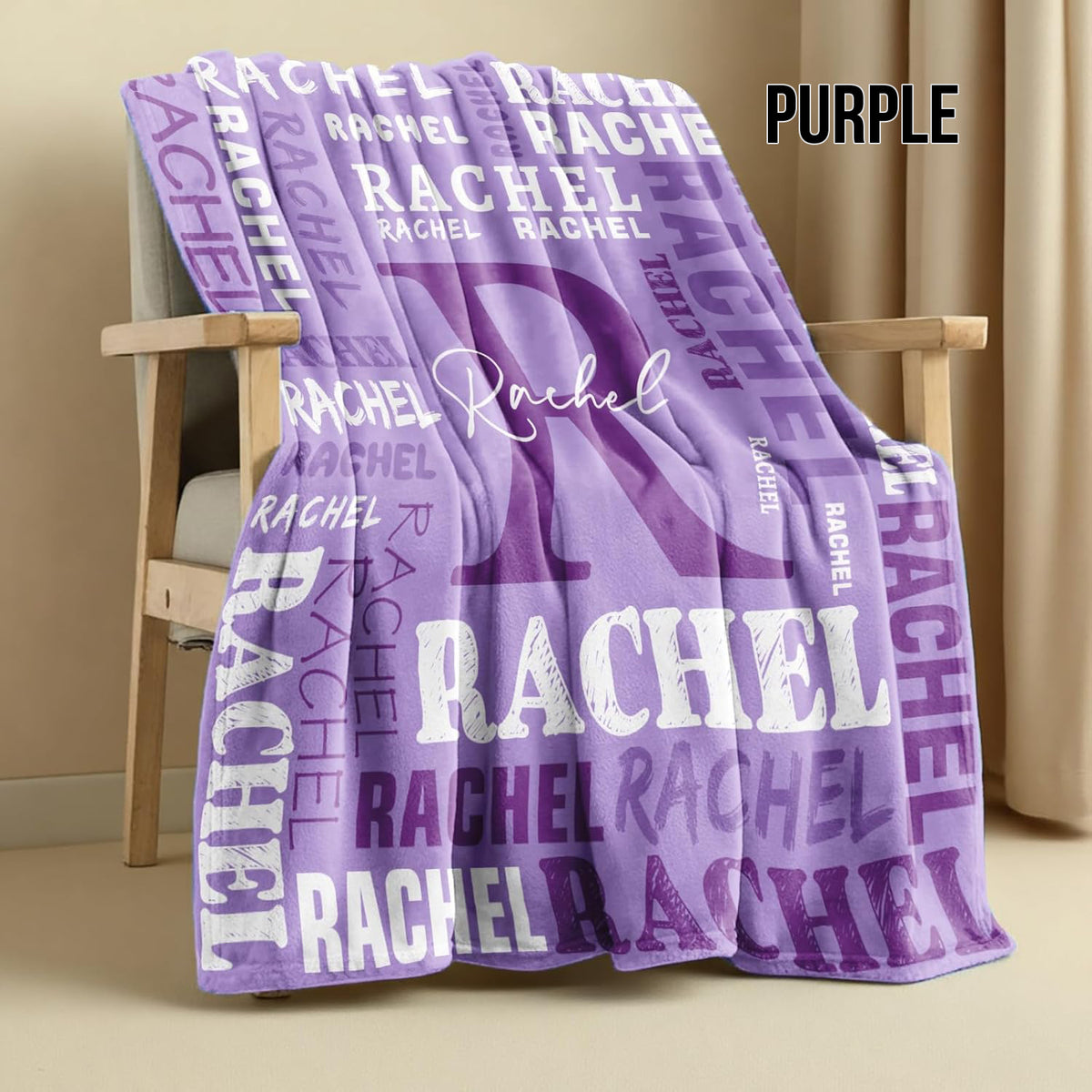 Personalized Blankets for Teen Girls Boys , Custom Blanket with Kids Names, Ultra-Soft Flannel Monogrammed Baby Throws Blankets, Customized Christmas Brithday Gifts for Adults