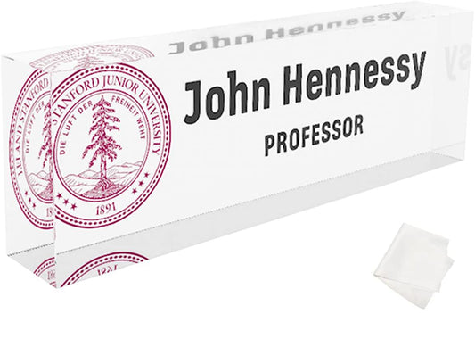 Name Plate for Desk Personalized | Office Gifts | Office Decorations for Work | Custom Your Logo Name Plates for Desks | Desk Decorations for Women Office or Occasion Gift(Logo)