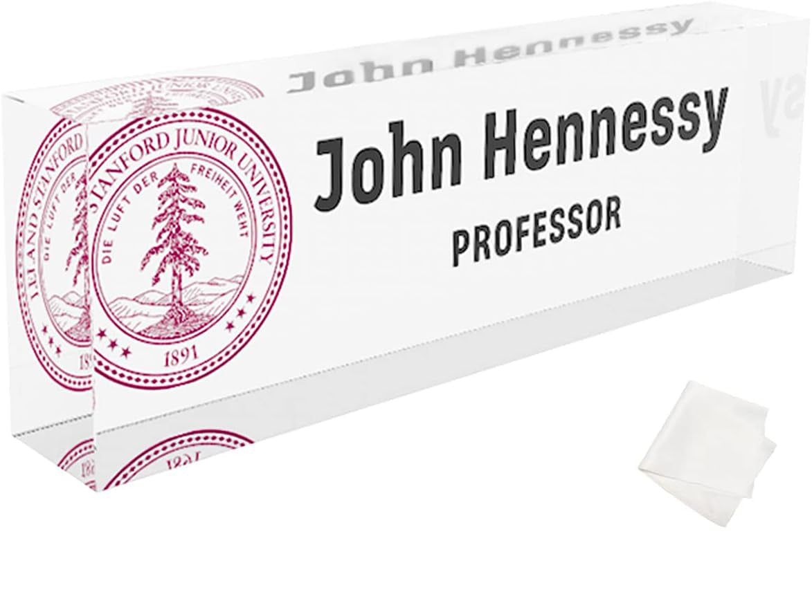 Name Plate for Desk Personalized | Office Gifts | Office Decorations for Work | Custom Your Logo Name Plates for Desks | Desk Decorations for Women Office or Occasion Gift(Logo)