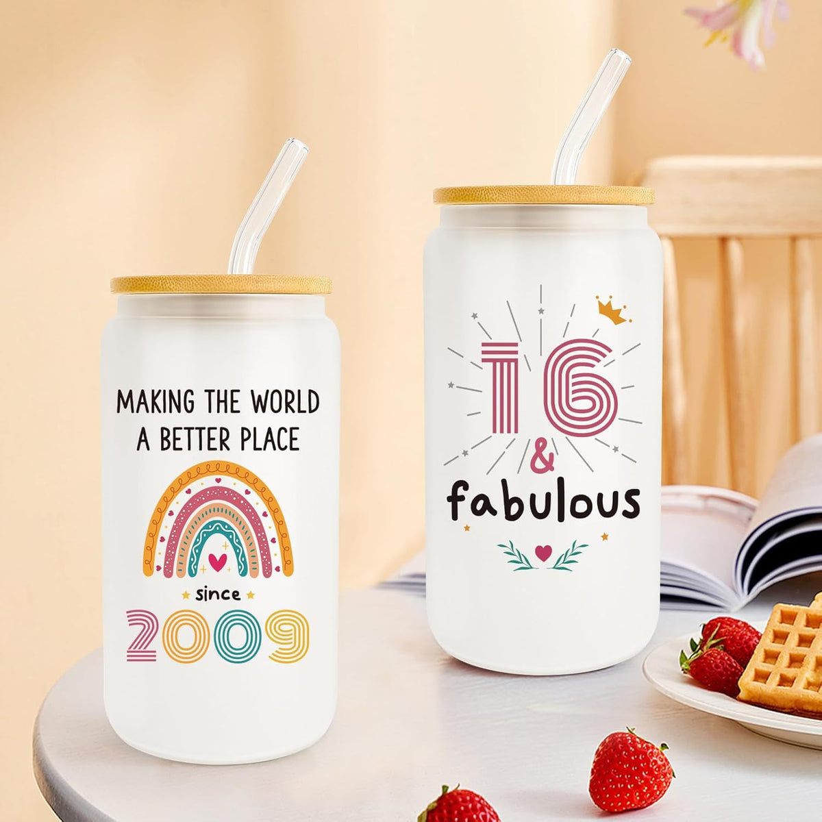 16th Birthday Gifts for Girls, 16 Fabulous Gifts, 2009 Birthday Gifts, Happy 16th Birthday Gifts for Daughter, Niece, Granddaughter, Girls 16th Birthday Gifts, 16th Birthday Decorations, Sixteen Gifts