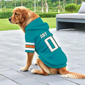 Miami Dog Hoodie T-Shirt Pet Clothes Jersey Custom Name and Number Gifts