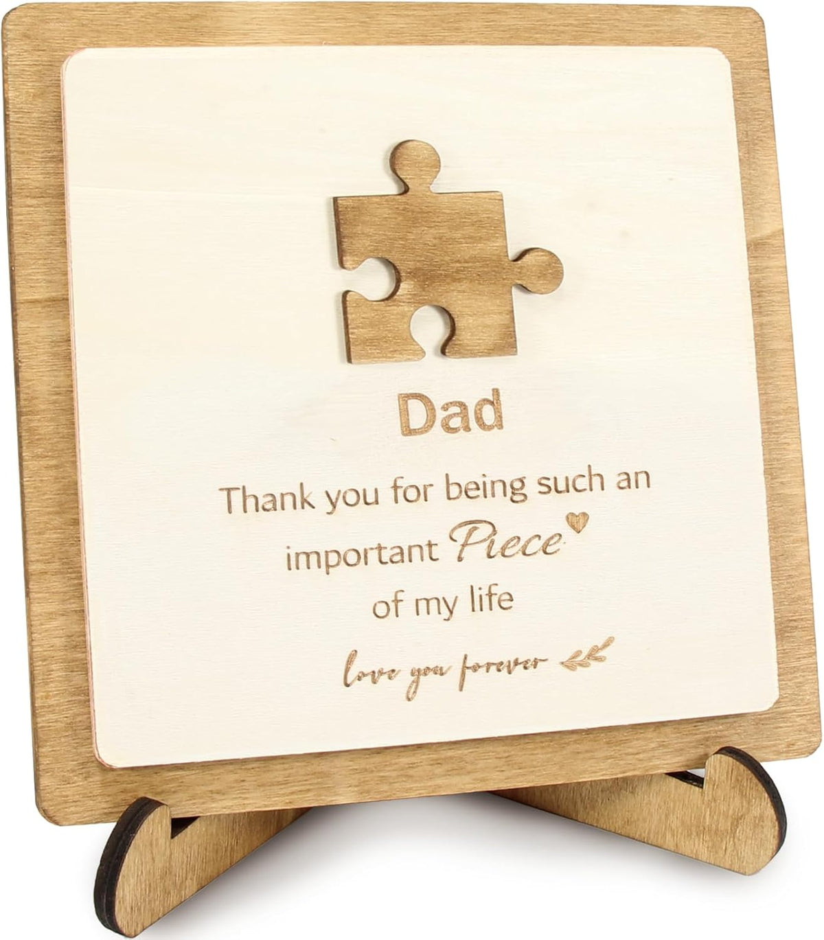 Plaque for Moms for Mothers Day | Puzzle Wooden Sign with Box | Mama Gifts for Birthday, Valentines Day, Christmas from Daughter Son. Love mom