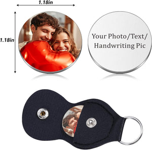 Custom Photo/Logo/Text Challenge Coin-Personalized Pocket Hug Token Gifts for Women Men,Memorial Graduation Anniversary Wedding Valentine's Appreciation Coin Bulk for Friends Coworkers Him Her