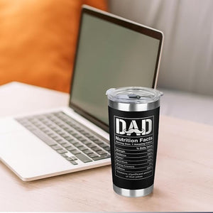Gifts for Dad from Daughter - Dad Gifts from Daughter - Fathers Day Gift for Dads - Birthday, Father's Day, Christmas Gift for Dads - Father Ideas for Men - Stainless Steel Tumbler