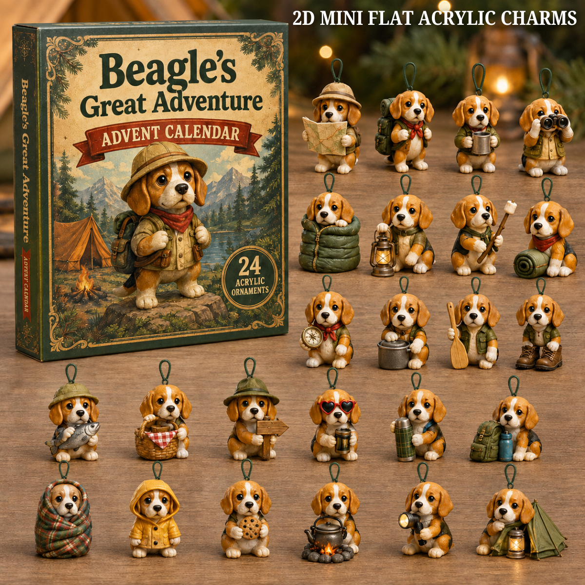 Beagles Great Adventure Advent Calendar 2026 - 24-Day Festive Countdown, Acrylic Charms Blind Box - Gift For Beagle Lovers 71a93d3c-cb76-4f7d-862f-da6436300001-beagle-text.png
