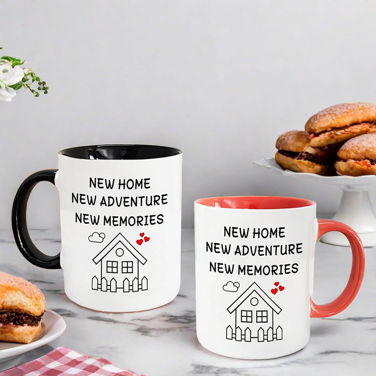 House Warming Gifts for New Home, Housewarming Gifts Coffee Mug, Welcome First Time Home Presents Ideas, Closing Gift for Home Buyers Homeowner