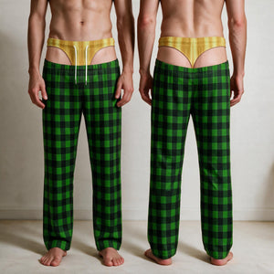Custom Funny Plaid Pajama Pants for Men, Fake Butt & Underwear Illusion, Christmas Prank Gift 71b57bc8-ed99-4fe1-be0a-adfebe8bb457-8.jpg