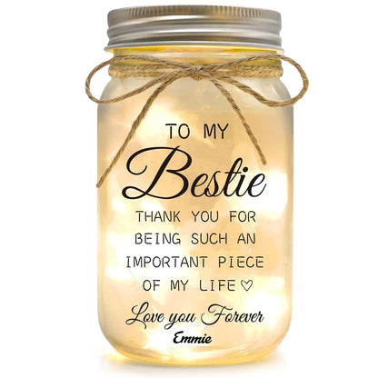 Friendship Gifts for Women, Mason Jar Night Lights for Friend, Gifts for Friends Best Friend Birthday Gifts, Thankgiving Christmas Gifts for Women